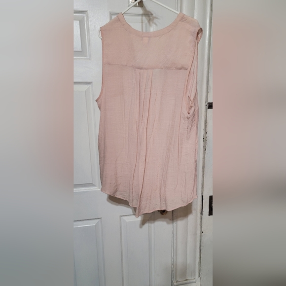 Torrid size 2 sheer pinkish shirt - Picture 3 of 3